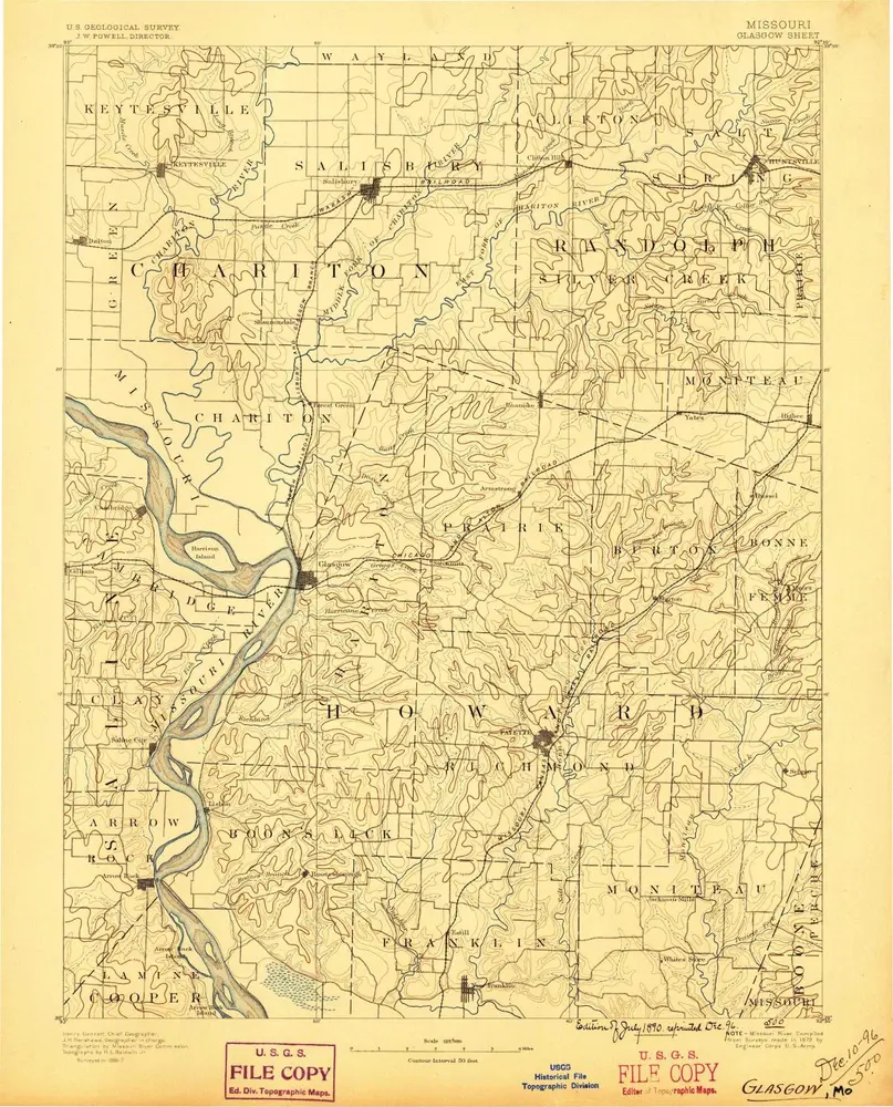 Anteprima della vecchia mappa