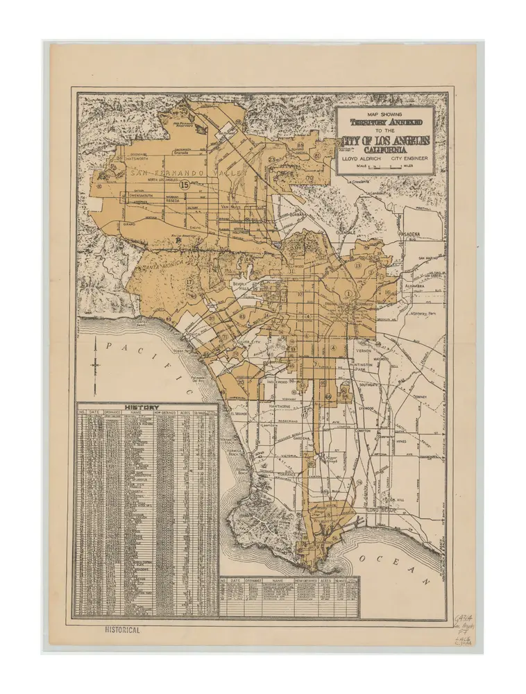 Anteprima della vecchia mappa