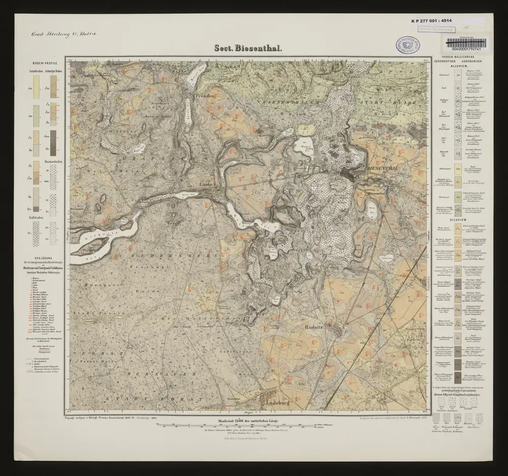 Aperçu de l'ancienne carte