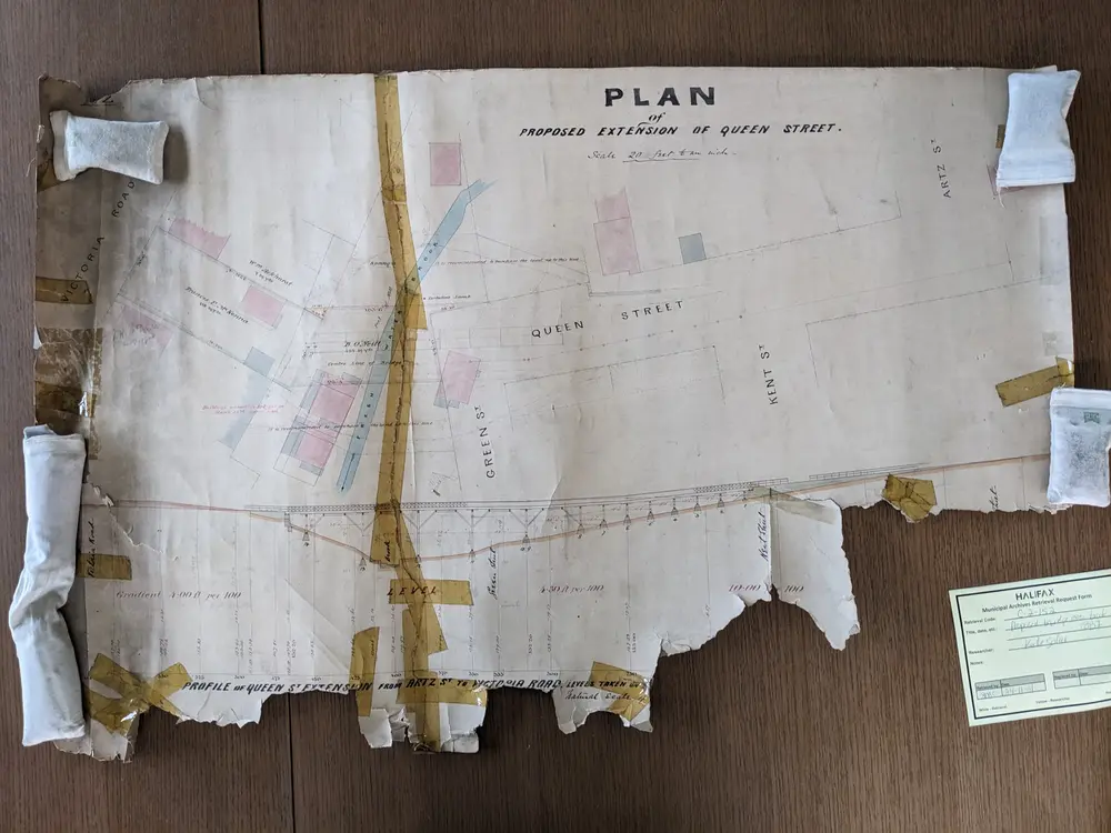 queen st bridge plan