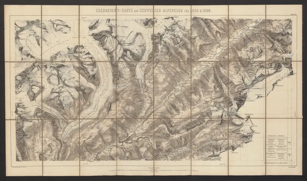 Voorbeeld van de oude kaart