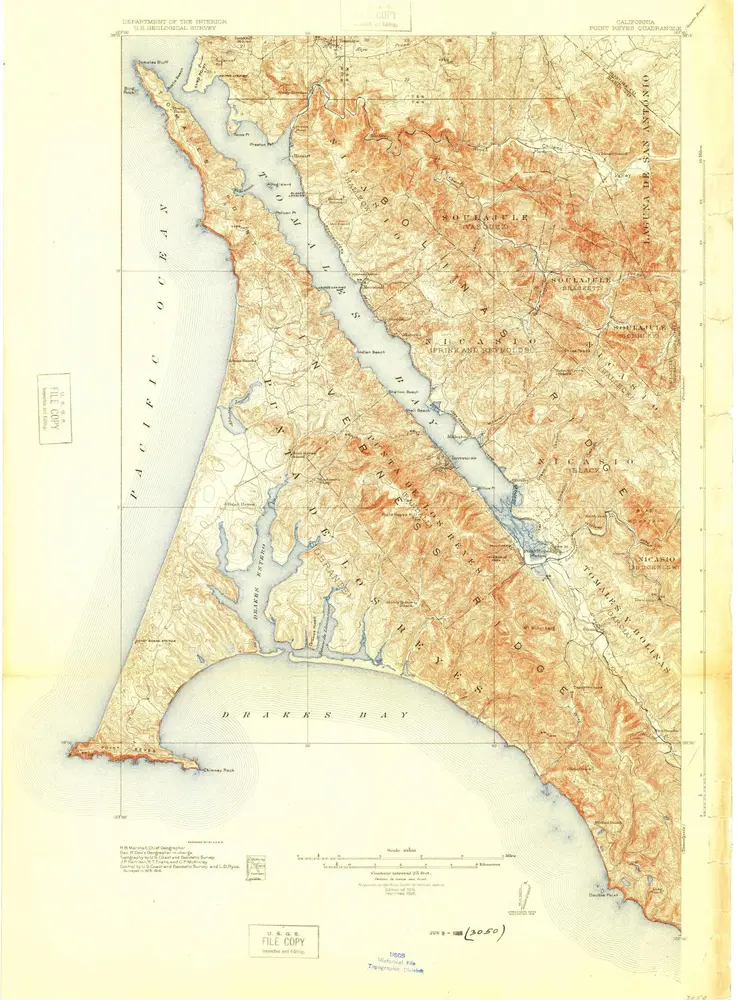 Voorbeeld van de oude kaart