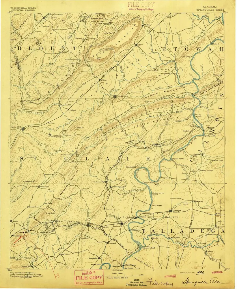 Anteprima della vecchia mappa