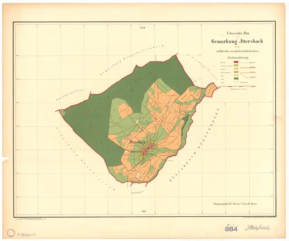 Aperçu de l'ancienne carte