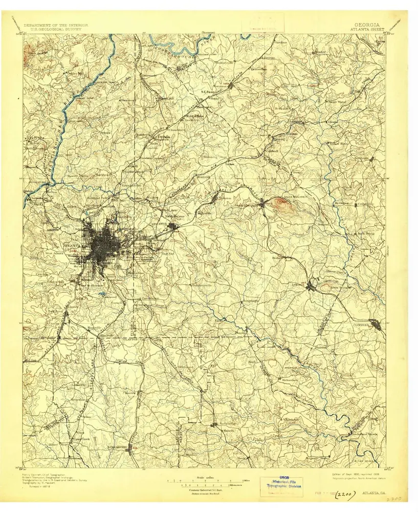 Aperçu de l'ancienne carte