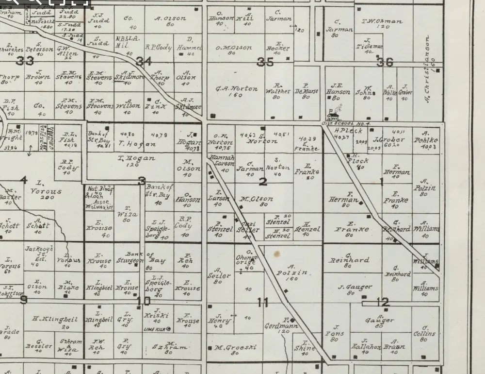 Anteprima della vecchia mappa