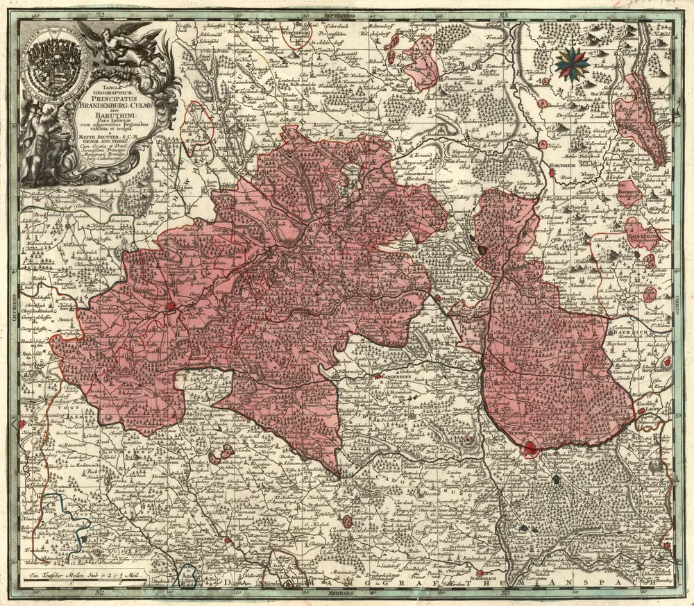 Voorbeeld van de oude kaart