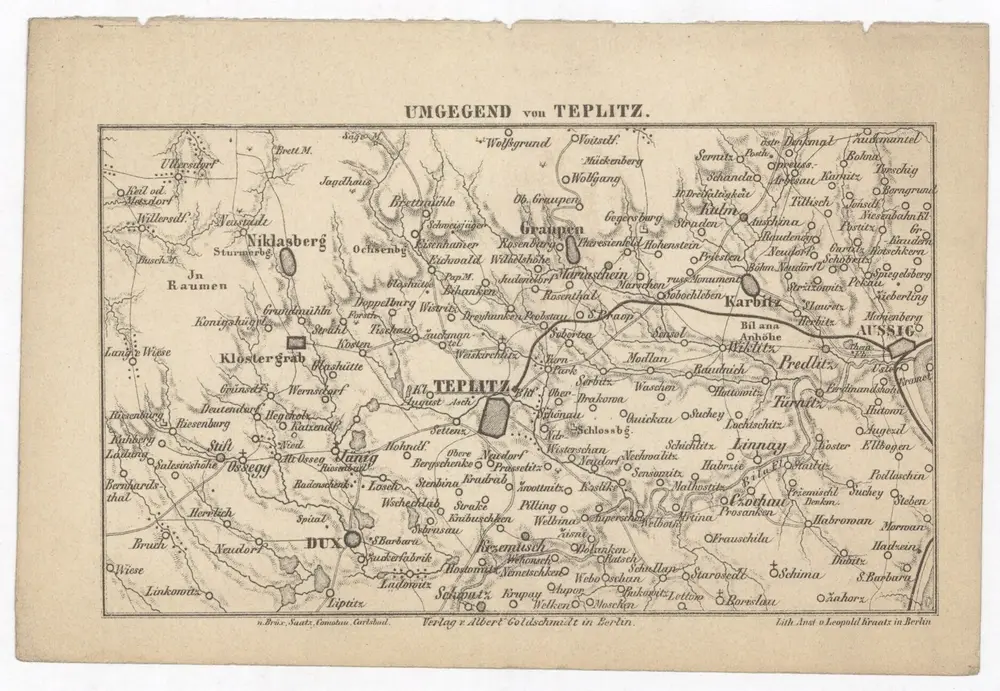 Aperçu de l'ancienne carte