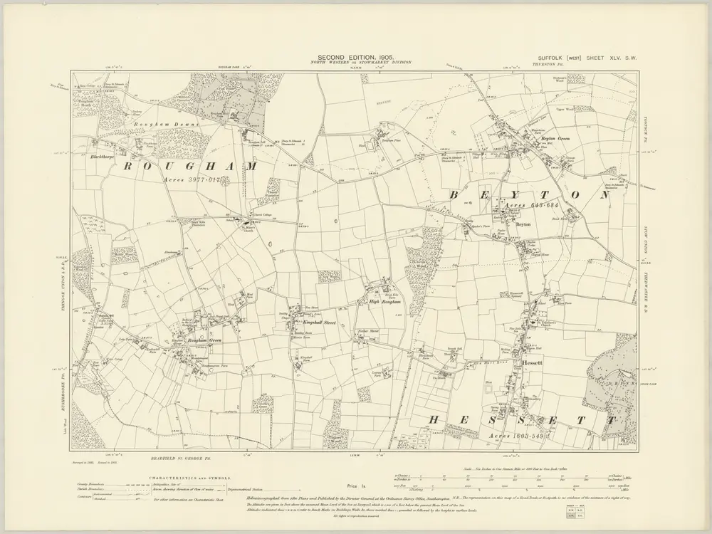 Aperçu de l'ancienne carte