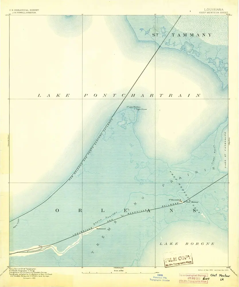 Aperçu de l'ancienne carte