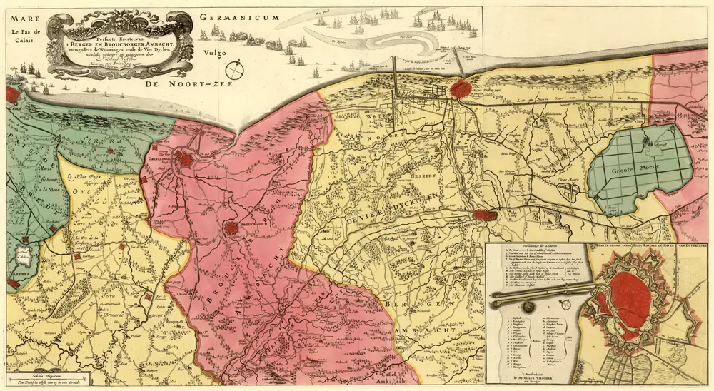 Voorbeeld van de oude kaart