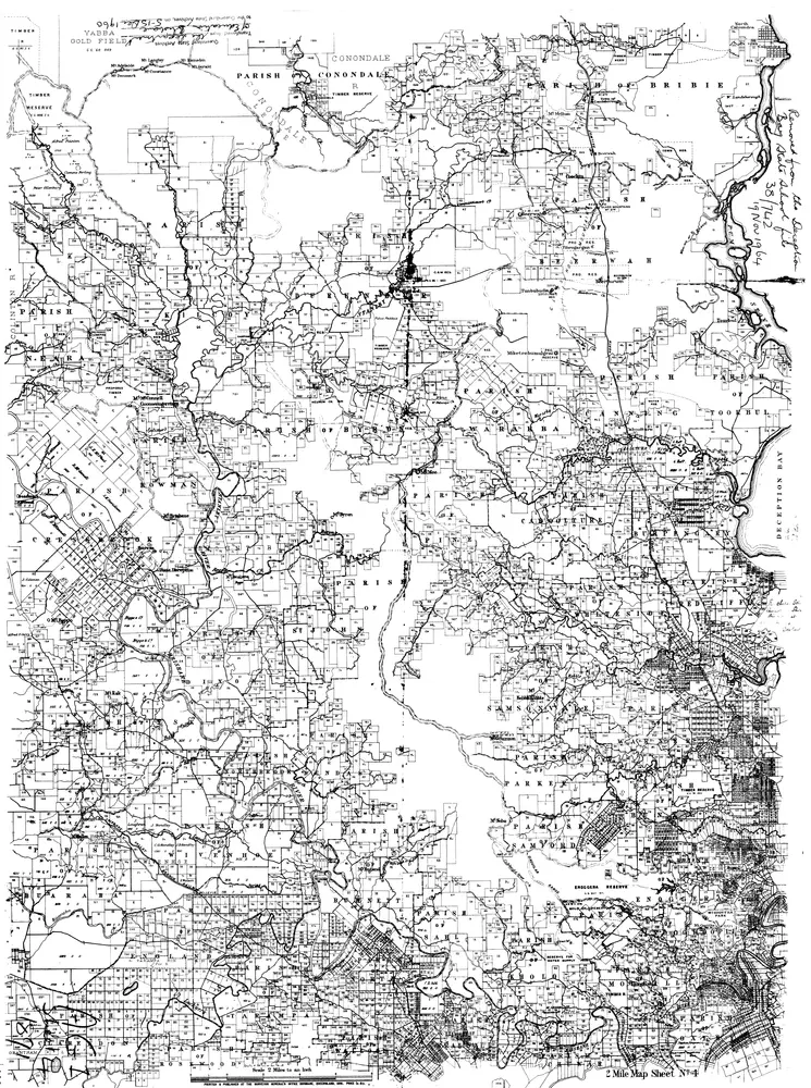 Old maps of City of Moreton Bay