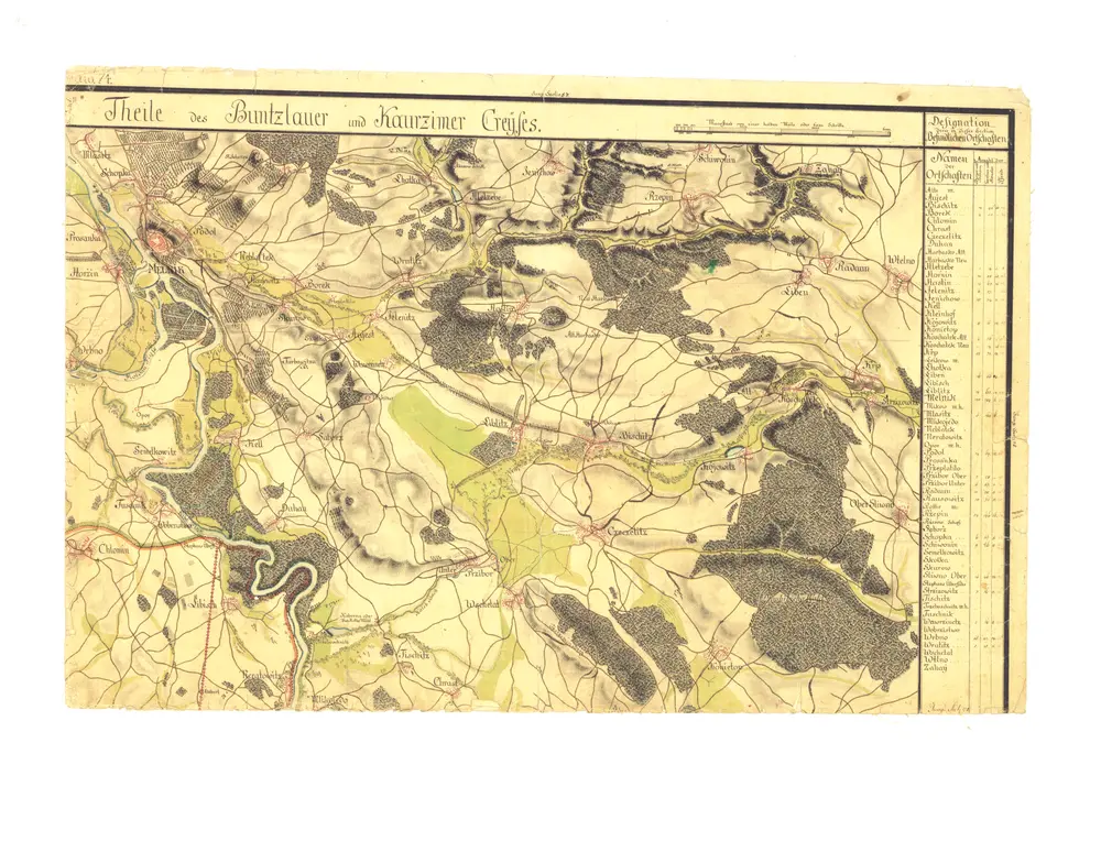 Anteprima della vecchia mappa