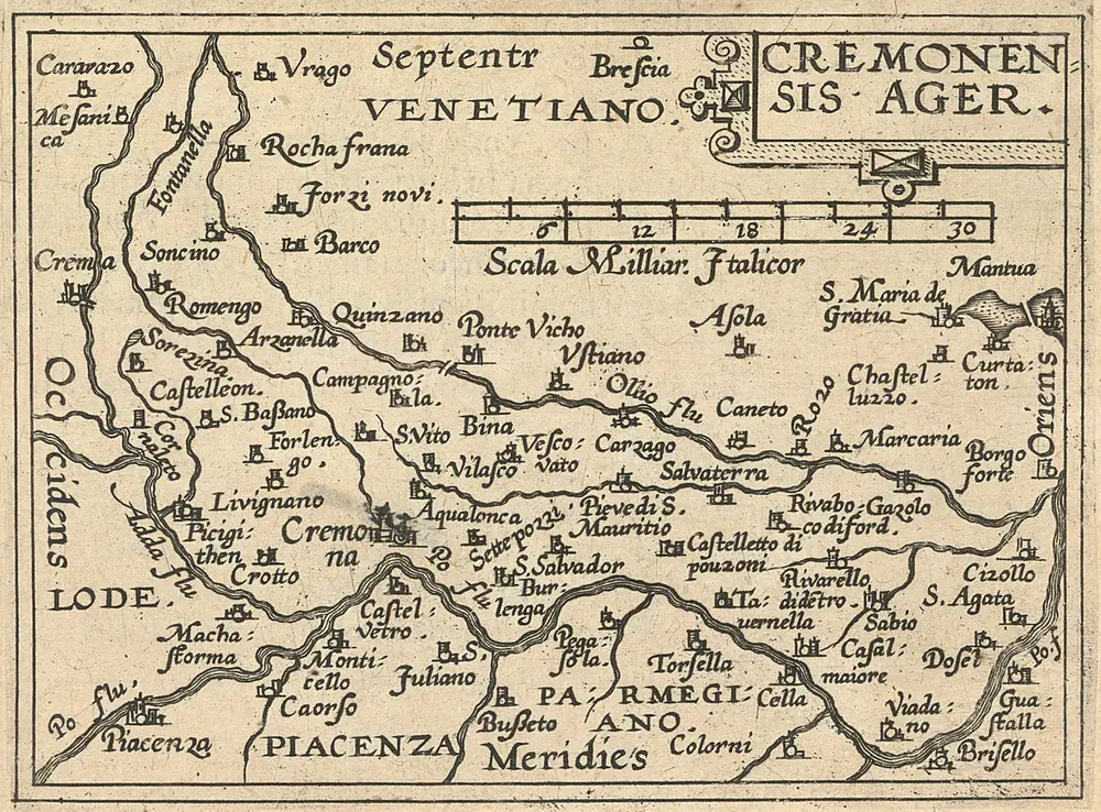 Aperçu de l'ancienne carte