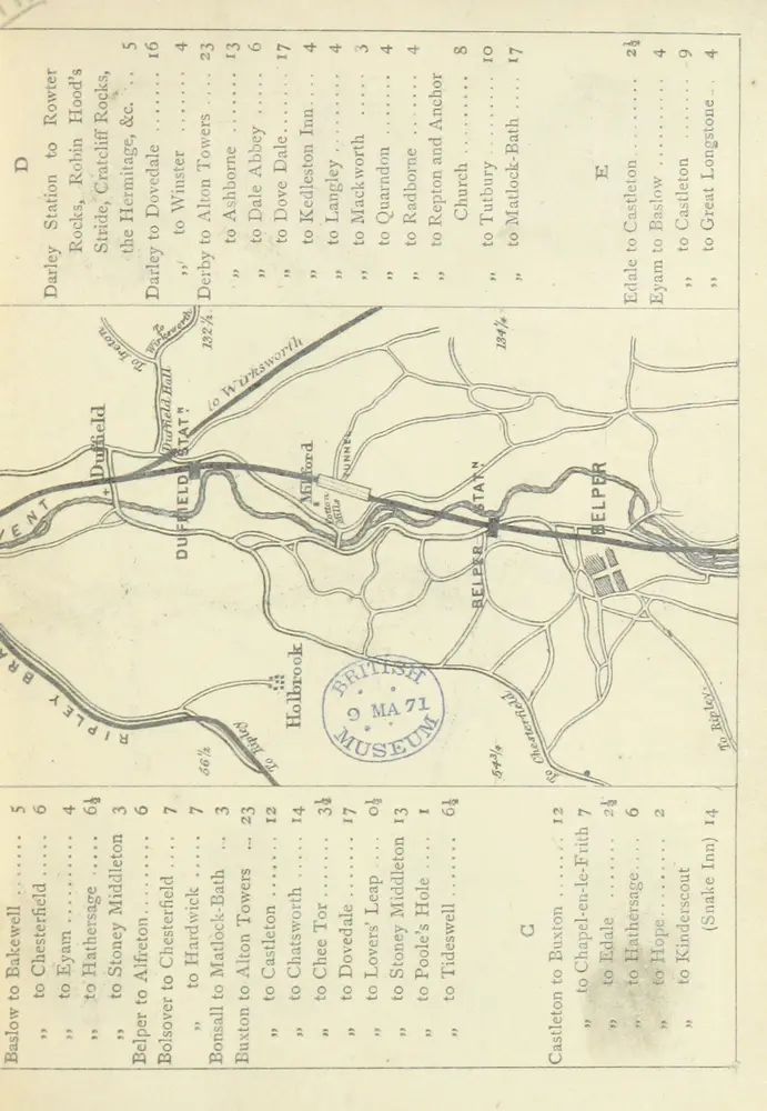 Aperçu de l'ancienne carte