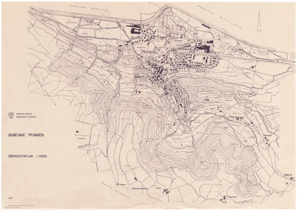 Aperçu de l'ancienne carte