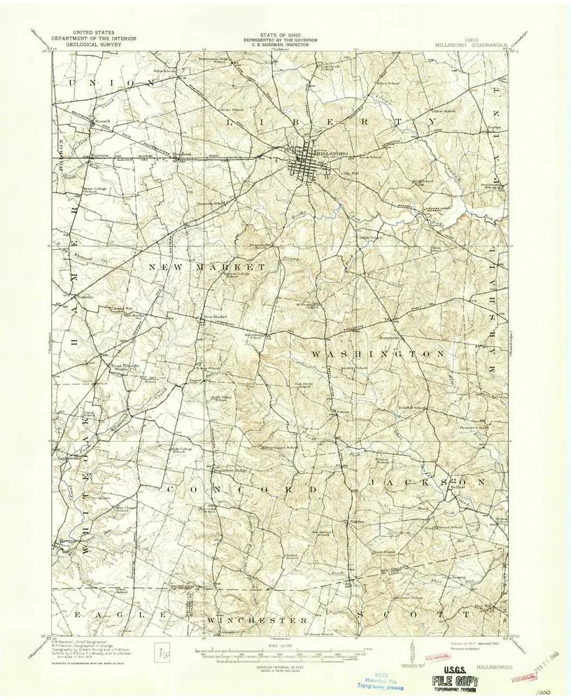 Aperçu de l'ancienne carte