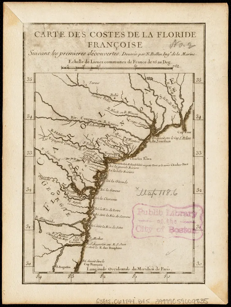 Aperçu de l'ancienne carte