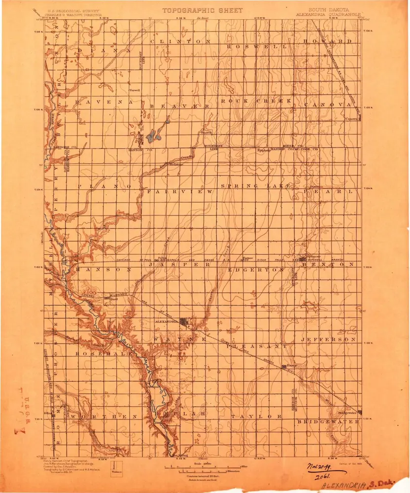 Aperçu de l'ancienne carte