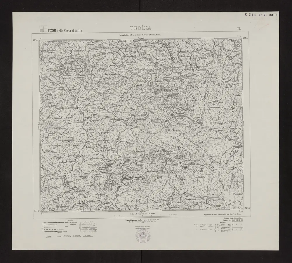 Anteprima della vecchia mappa