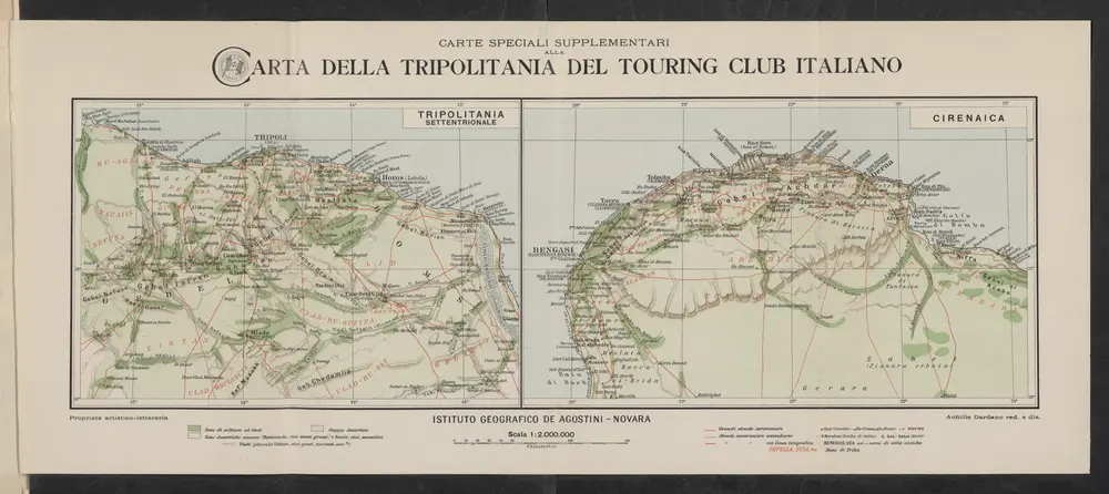 Anteprima della vecchia mappa