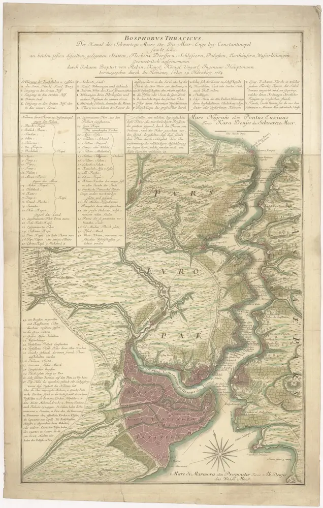 Voorbeeld van de oude kaart