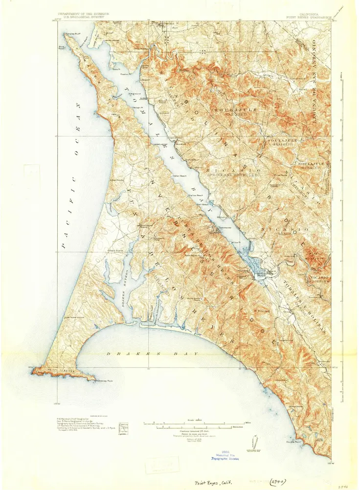 Voorbeeld van de oude kaart