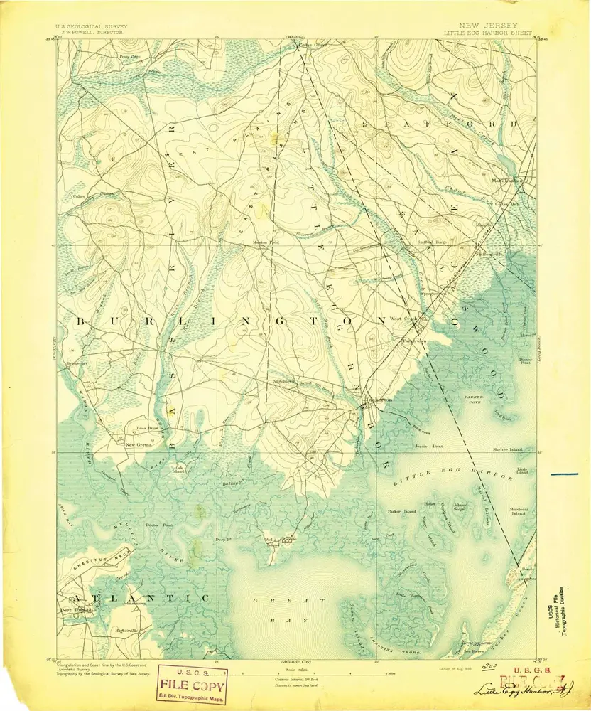 Aperçu de l'ancienne carte