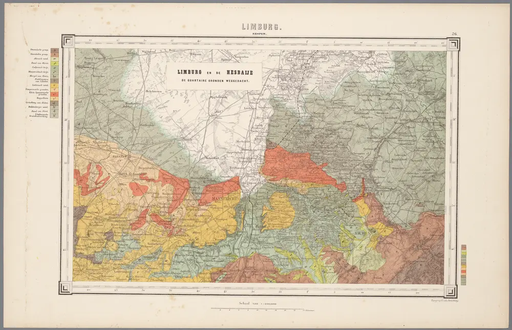 Voorbeeld van de oude kaart