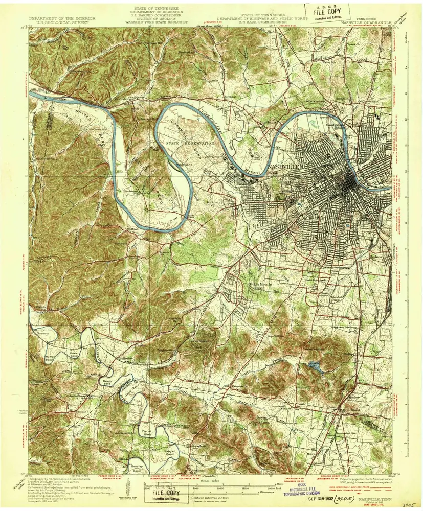 Aperçu de l'ancienne carte