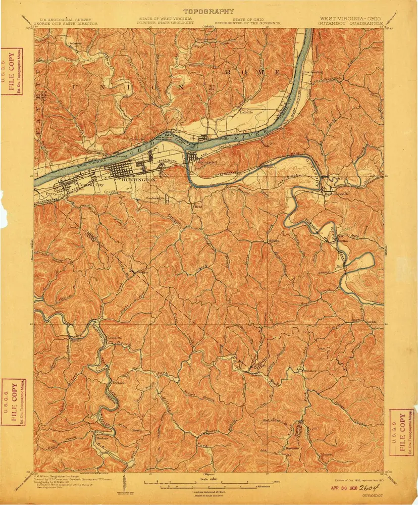 Aperçu de l'ancienne carte