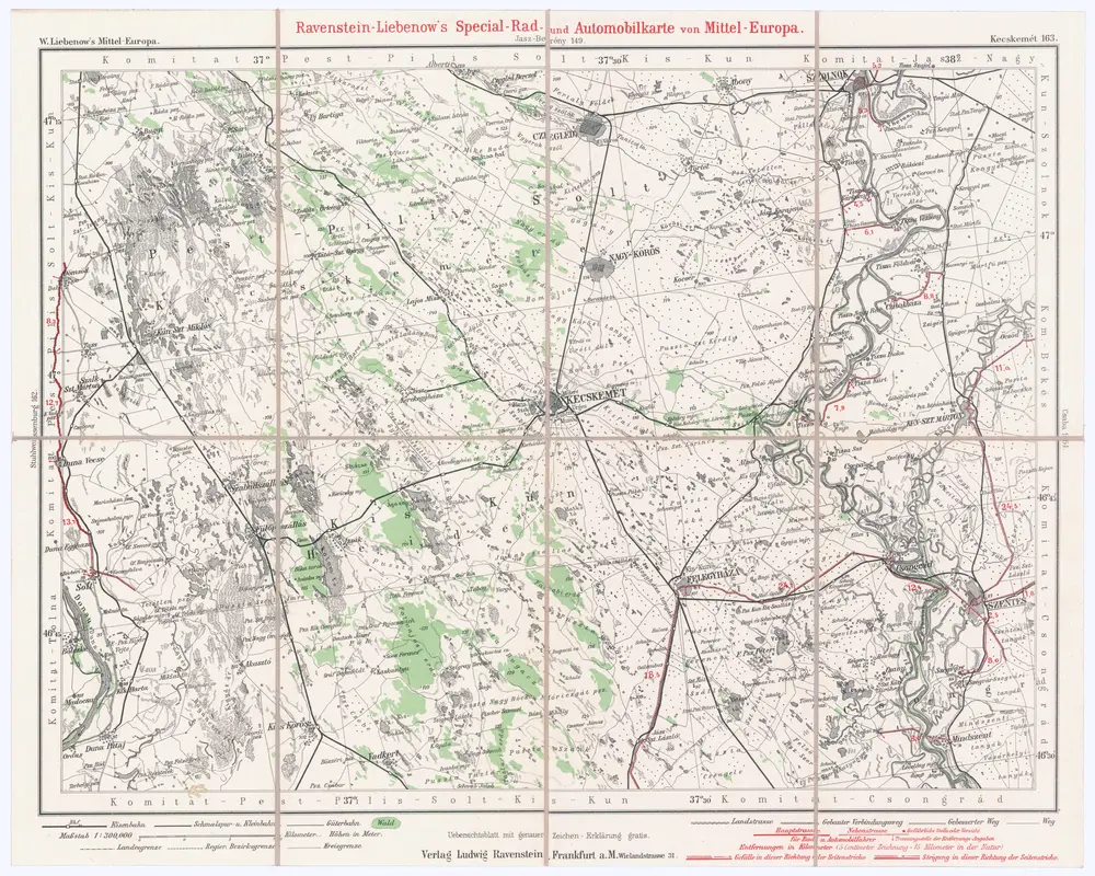 Aperçu de l'ancienne carte