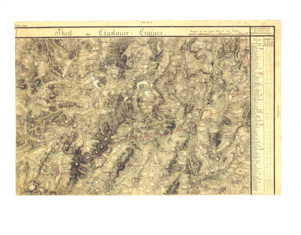 Anteprima della vecchia mappa