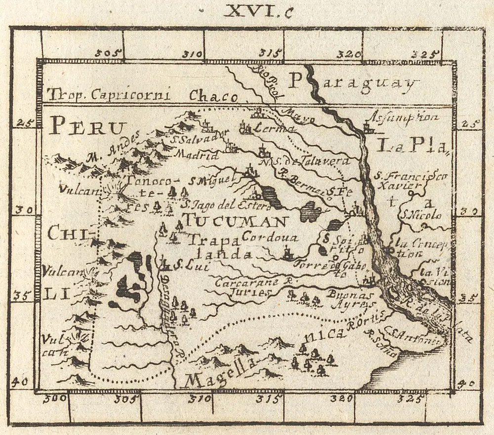 Aperçu de l'ancienne carte