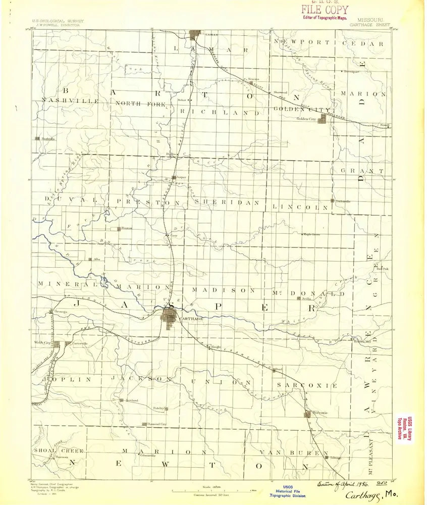 Vista previa del mapa antiguo