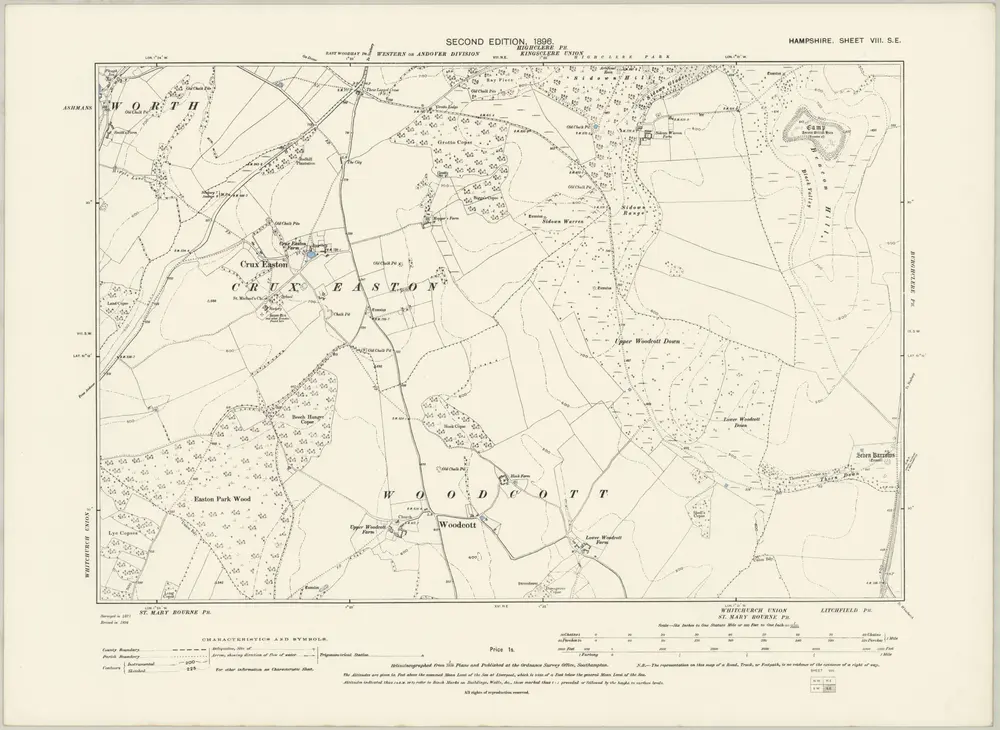 Anteprima della vecchia mappa