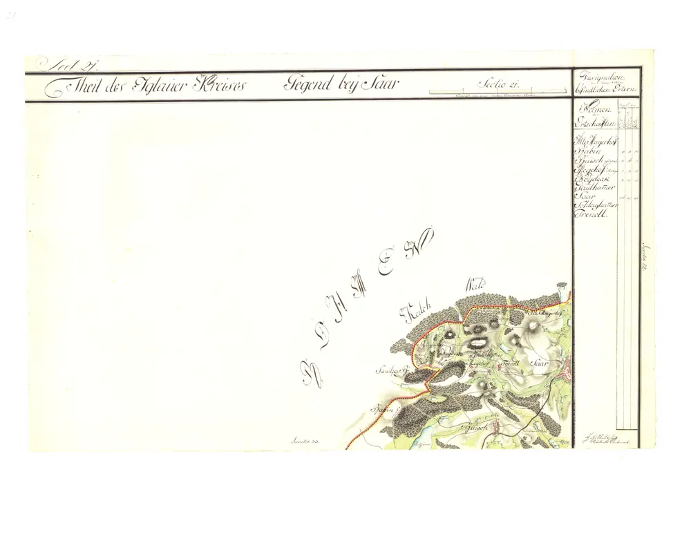 Anteprima della vecchia mappa