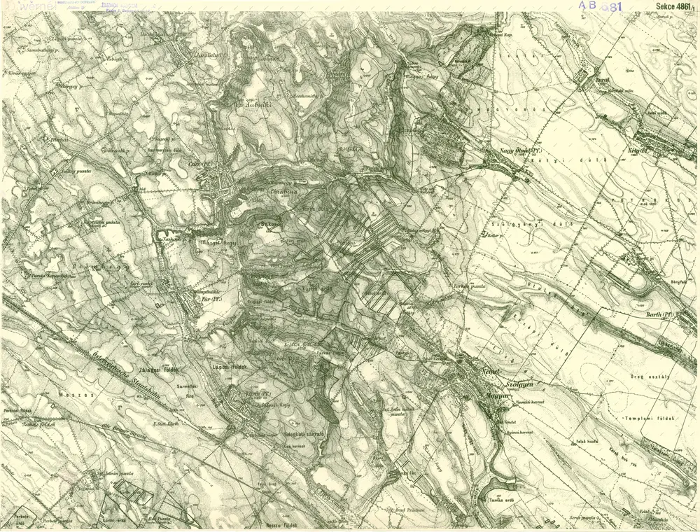 III. vojenské mapování 4861/1