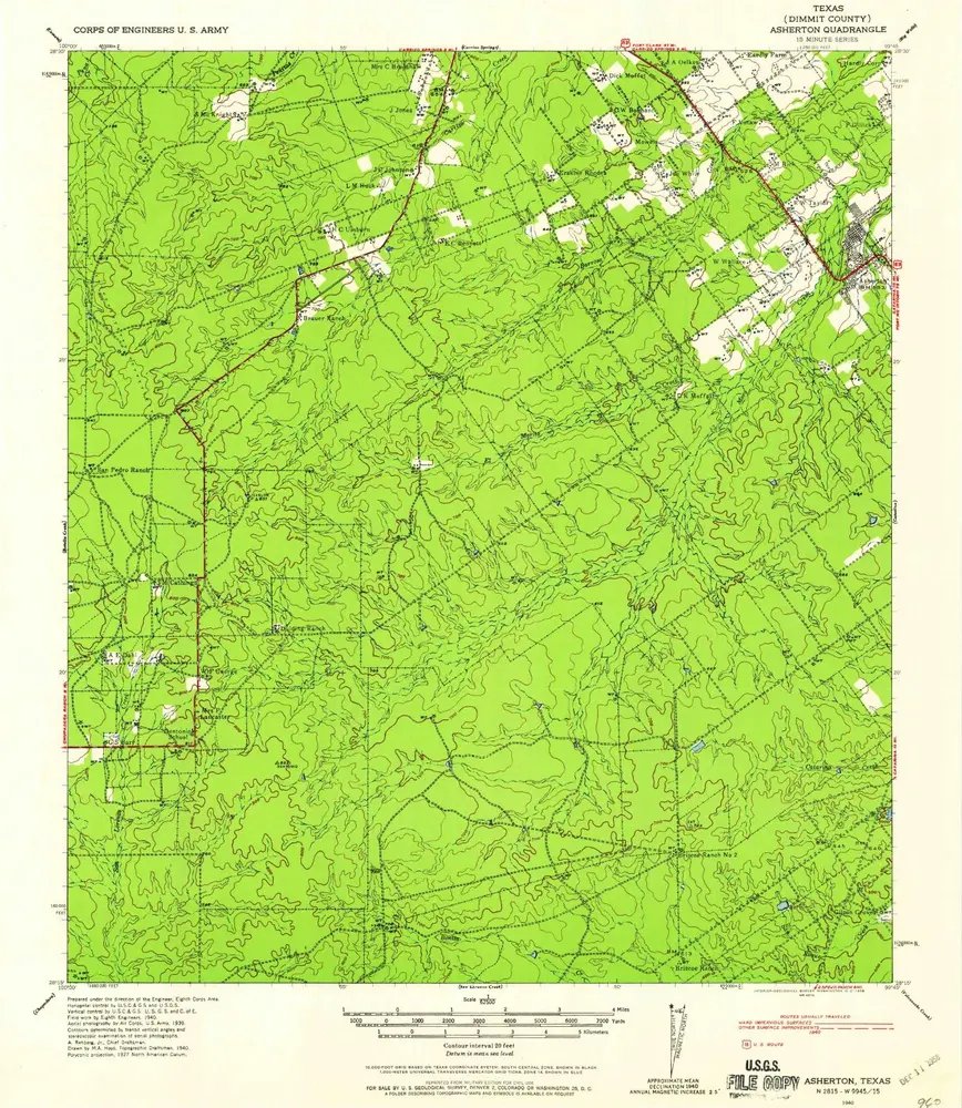 Anteprima della vecchia mappa