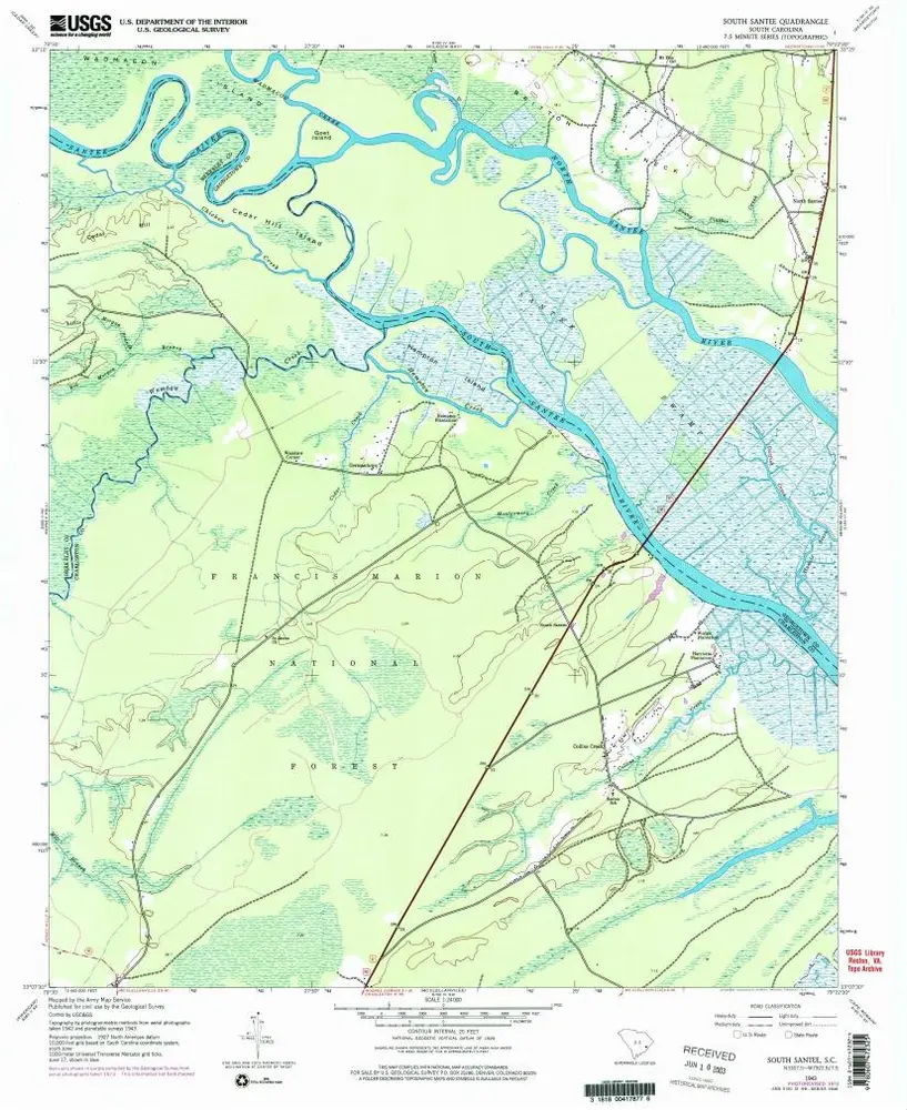 Voorbeeld van de oude kaart