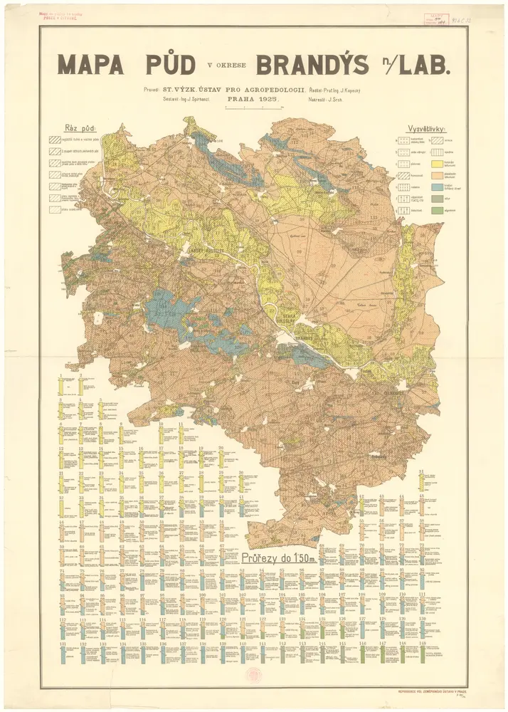 Voorbeeld van de oude kaart