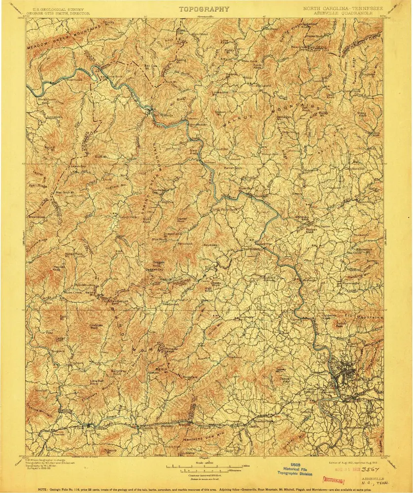 Aperçu de l'ancienne carte