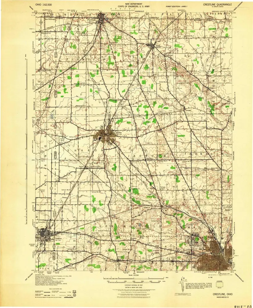 Anteprima della vecchia mappa