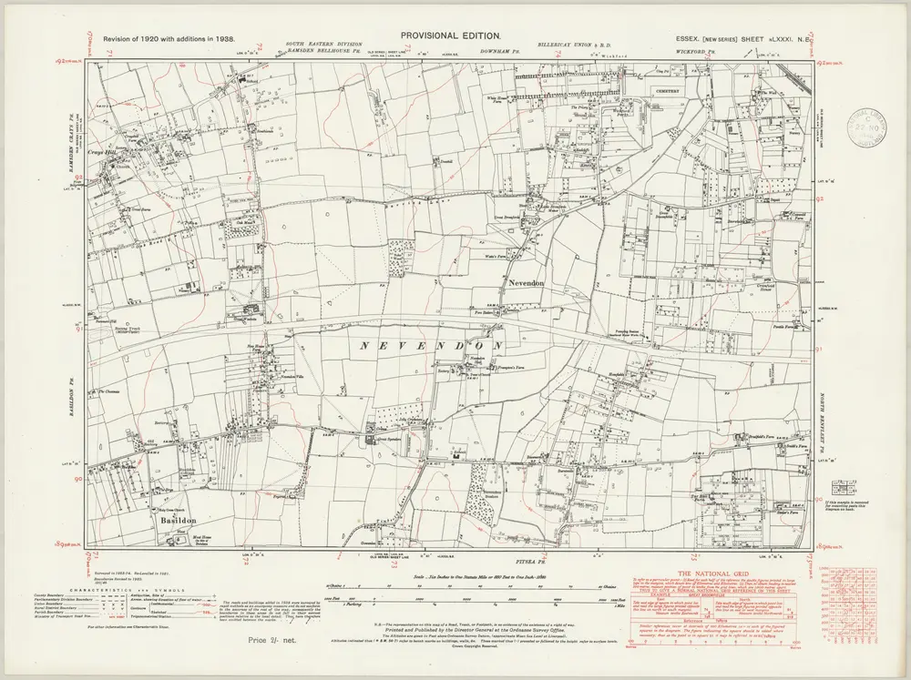 Aperçu de l'ancienne carte