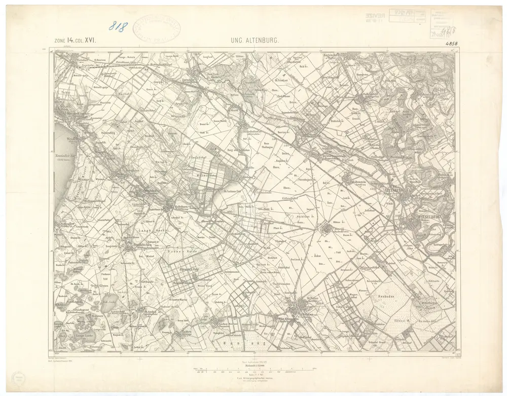 Aperçu de l'ancienne carte