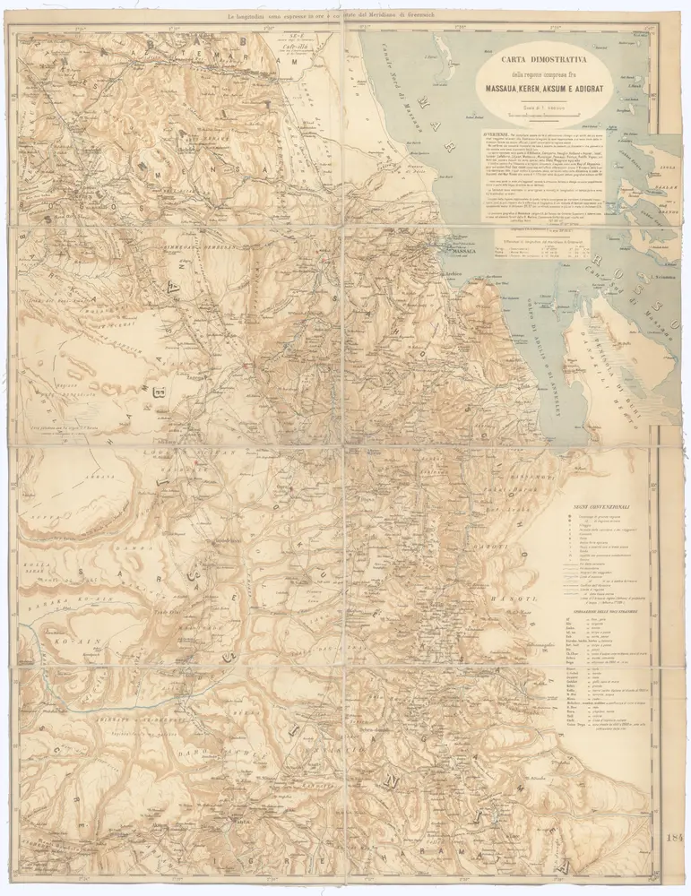 Anteprima della vecchia mappa