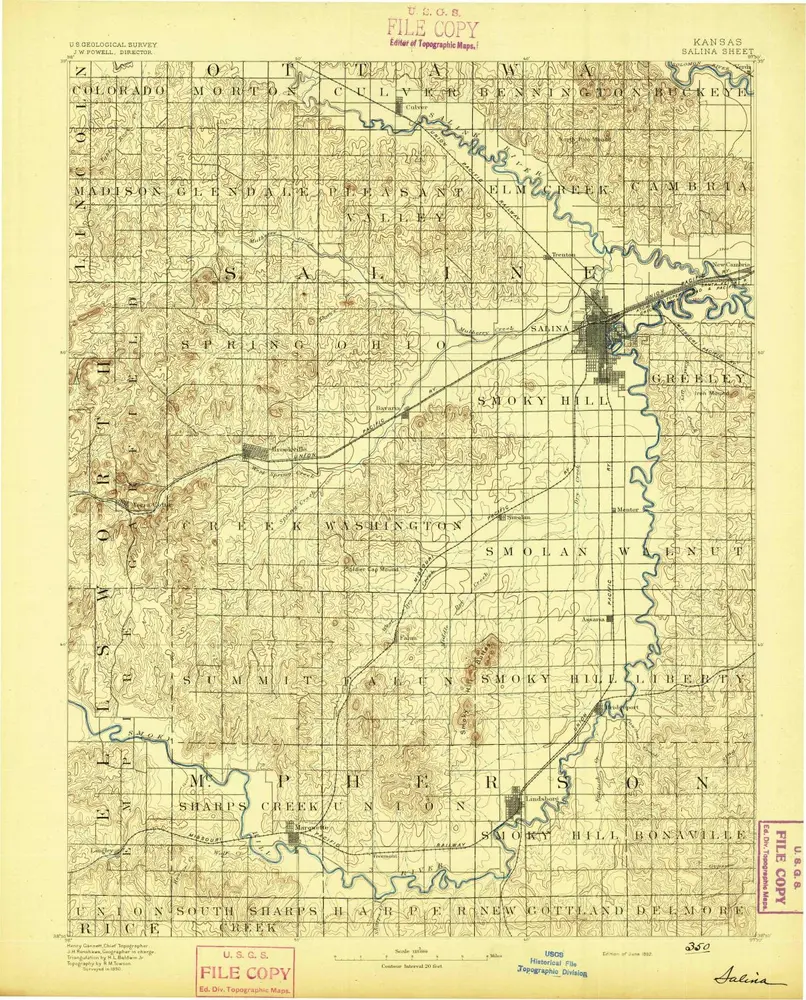 Aperçu de l'ancienne carte