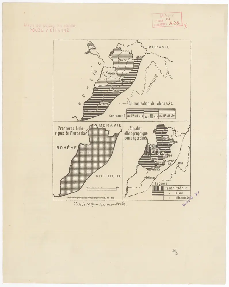 Aperçu de l'ancienne carte