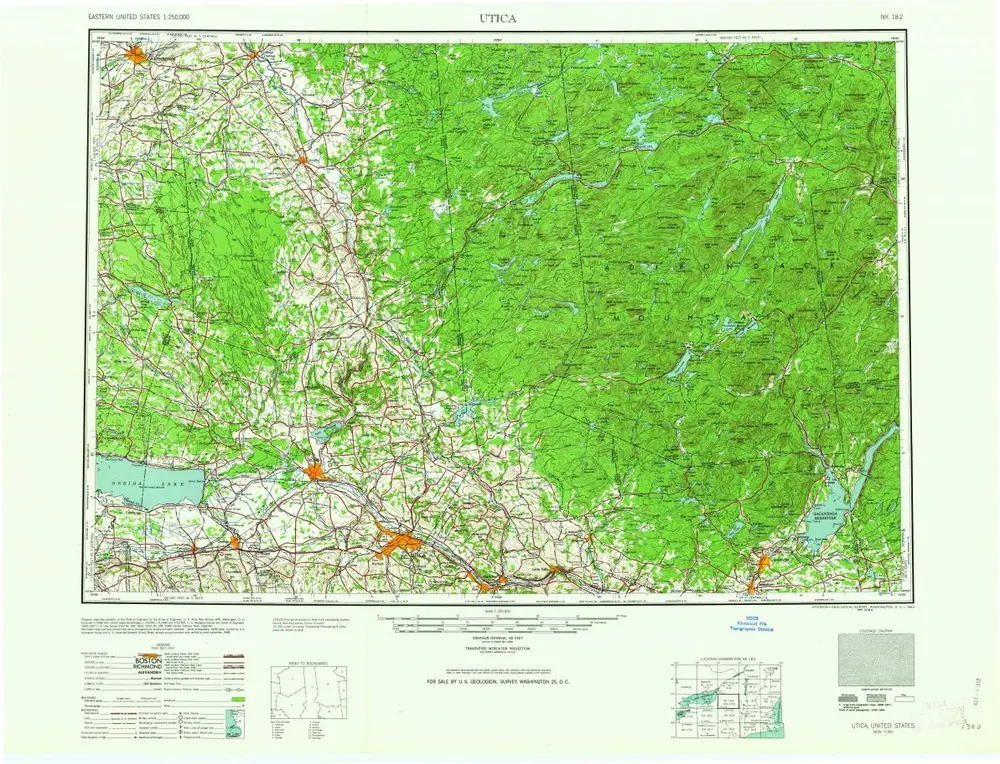 Aperçu de l'ancienne carte