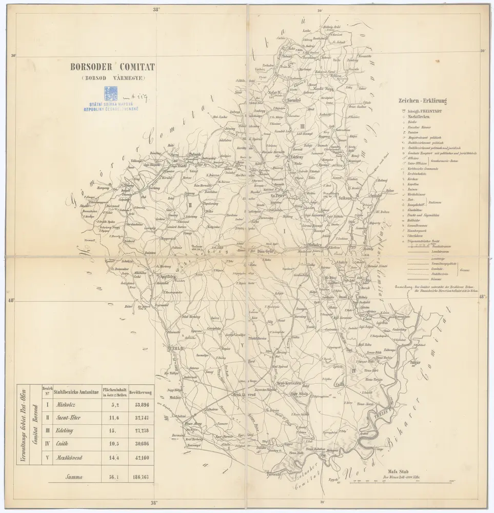 Aperçu de l'ancienne carte